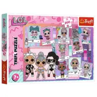 LOL Surprise: Drage păpuși puzzle de 200 bucăți - Trefl