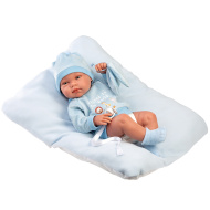 Llorens: Tino, păpușă nou-născută de 43 cm cu pernă