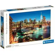Lumini ale podului Brooklyn HQC puzzle 6000 de piese - Clementoni