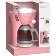 Luna: Aparat de cafea roz Happy Family cu lumină și sunet