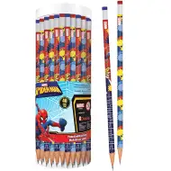 Luna: Creion cu radieră Spider-Man, disponibil în două variante, 1 bucată