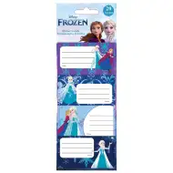 Luna: Etichetă pentru caiet Frozen, set de 20 bucăți