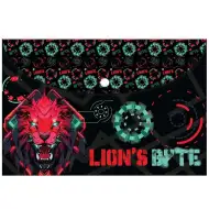 Luna: Mapă A4 Lions Byte cu închidere tip brevet