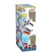 Luna: Marvel Spidey 3-în-1 joc de societate - Jenga, Domino și Joc de Memorie