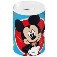 Luna: Pușculiță metalică clasică Mickey Mouse 10x15cm