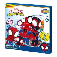 Luna: Puzzle magnetic cu model Spidey și prietenii lui, 3x20 de piese