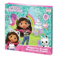 Luna: Puzzle magnetic cu model căsuța lui Gabi, 3x20 piese