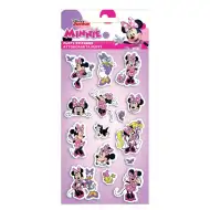 Luna: Set de abțibilduri 3D pufoase cu Minnie Mouse, pe coală de 10x22 cm