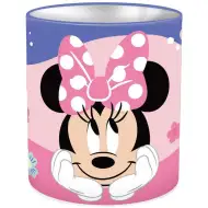 Luna: Suport magic pentru rechizite cilindric din metal cu Minnie Mouse 10x11cm