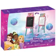 Luna: Tablă de desen 2 în 1 cu prințese Disney, 56x42x6cm, pe suport