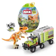 MAX Dino Aventură Capsulă Ou de Dinozaur, 310 bucăți