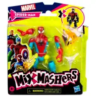 Marvel Mix Mashers: Avengers Spider-Man figură cu accesorii - Hasbro