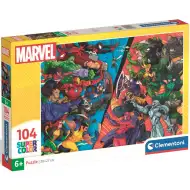 Marvel: Super Color Puzzle 104 piese - Clementoni