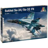 Mașină de model Italeri 1/72 Sukhoi Su-34/Su-32 FN avion de vânătoare-bombardier
