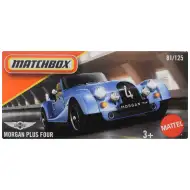 Matchbox: Mașinuță Morgan Plus Four în cutie de carton 1/64 - Mattel