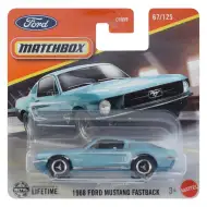 Matchbox: mașinuță 1968 Ford Mustang Fastback, scară 1/64 - Mattel
