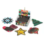 MelissaDoug: Set mini de gravură cu tematică festivă, 125 bucăți