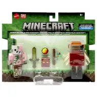 Minecraft: Set figurine Zombified Piglin și Strider - Mattel