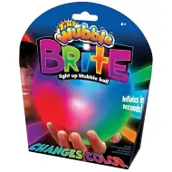 Minge cu bule Tiny Wubble Brite cu LED-uri schimbătoare de culoare, 30 cm
