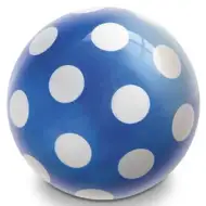 Minge din cauciuc BioBall cu buline, de 15 cm, în mai multe variante - Mondo Toys