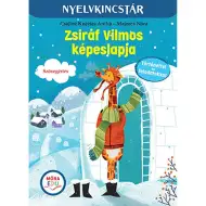 Móra: Carte de activități cu cărți poștale Girafa Vilmos