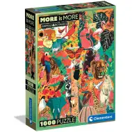 More is More: Animale și minuni botanice HQC puzzle 1000 de piese - Clementoni