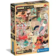 More is More: Cărți și scriere HQC puzzle de 1000 de piese - Clementoni