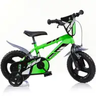 Mountain Bike R88 verde-negru pentru copii, dimensiune 12 - bicicletă Dino Bikes