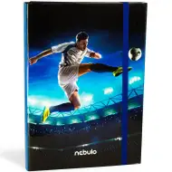 Nebulo: Cutie pentru caiete, format A4, fotbal bombă