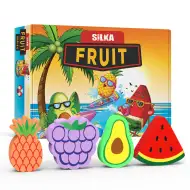 Nebulo: Radieră Silka - model fructe 1buc