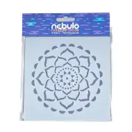 Nebulo: Șablon din plastic pentru mandale