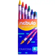 Nebulo: Set de 6 creioane cerate