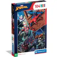 Omul Păianjen și eroii multiversului puzzle supercolor de 104 piese - Clementoni