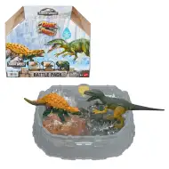 Pachet Jurassic World: Dino Reveal Battle cu 2 dinozauri – Mattel
