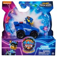 Patrula Cățelușilor Superfilmul: Cursele Echipei Pui - Figurina Chase cu vehicul - Spin Master