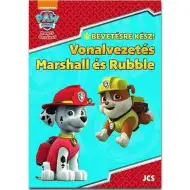 Patrula Cățelușilor: Trasare de linii - Caiet de activități cu Marshall și Rubble