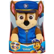 Patrula cățelușilor: Figurină de pluș pentru dormit Chase, cu haină reversibilă, 25 cm - Spin Master