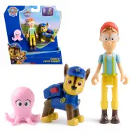 Patrula cățelușilor: Set figurine Story Chase și Căpitanul Turbo - Spin Master