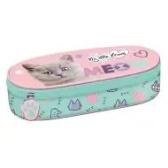 Penar oval cu pisici My Little Friend PC01 23x9,5x6cm