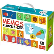 Perechi speciale Classic &amp; Plus joc de memorie 36 bucăți - Trefl