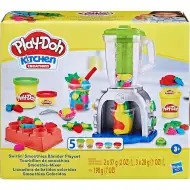 Play-Doh: Blender pentru Smoothie-uri Swirlin cu 5 cutii de plastilină 198g