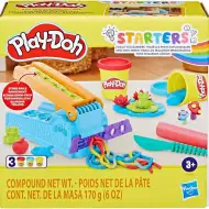 Play-Doh: Set de început Fun Factory cu 3 borcane de plastilină 170g