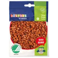 PlayBox: 1000 de mărgele MIDI de 5 mm, termoadezive, culoare caramel