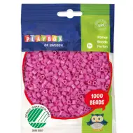 PlayBox: 1000 de mărgele MIDI de 5 mm termoadezive de culoare fucsia