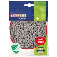 PlayBox: 1000 de mărgele MIDI de 5 mm, termocolante, culoare gri deschis