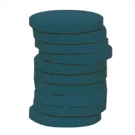 PlayBox: Disc de acuarelă albastru închis de 30mm, 1 buc.