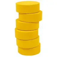 PlayBox: Disc de acuarelă galben intens 30mm 1buc