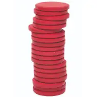 PlayBox: Disc de vopsea roșie de apă 30mm 1buc