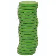 PlayBox: Disc de vopsea verde în apă, 30mm, 1 buc.