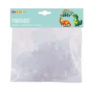 PlayBox: Mărgele MIDI de 5 mm cu sclipici termoadeziv, set de 1000 bucăți cu placă de bază hexagonală